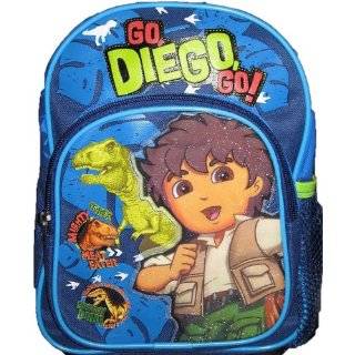 Go Diego Go Mini 10 Dinosaur Rescue Backpack by GDC
