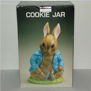  Sitting Rabbit Cookie Jar