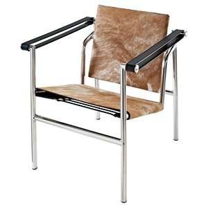  Le Corbusier Style LC1 Sling Chair in Genuine Brown and 