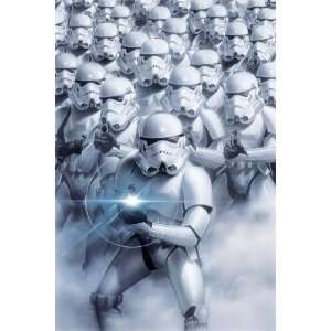   Poster (Attacking Stormtroopers) (Size 24 x 36)