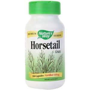 Natures Way Horsetail Grass 100 Count Health & Personal 