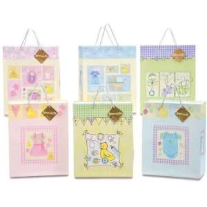  6ct Baby Crystal Glitter Large Bags Toys & Games