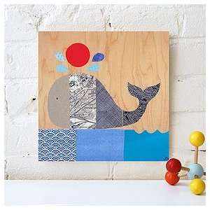  Petit Collage Whale With Balloon Toys & Games