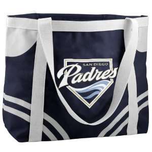  San Diego Padres Navy Blue Large Canvas Tote Bag   Sports 