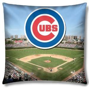  Chicago Cubs Photo Real Pillow