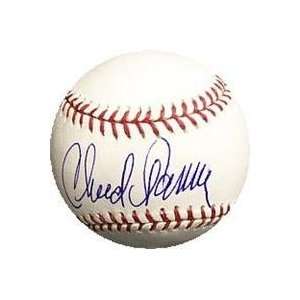  Chuck Tanner autographed Baseball