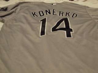 Paul Konerko Authentic Grey White Sox Jersey  