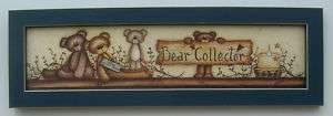 Bear Prints Bear Collector Framed Bears Country Picture  