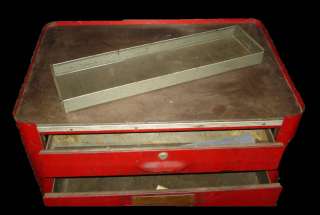 PRESSTEEL ToolMobile Tool Box Chest PLOMB PLVMB PROTO TOOLBOX Vintage 