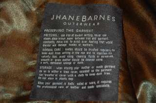 JHANE BARNES FREQUENCY LIGHT BROWN GENUINE LEATHER JACKET COAT MENS 40 