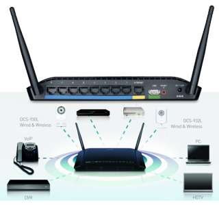 Link™ Wireless N 8 Port Router w/ 300Mbps Data Rate  