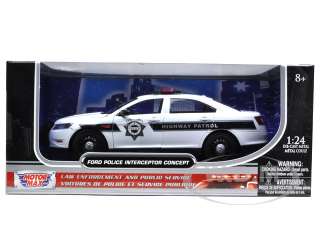   Ford Police Interceptor Concept Highway Patrol die cast car by