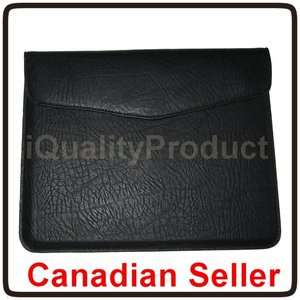   Leather Case Sleeve Pouch for iPad & iPad 2 with Smart Back Covers