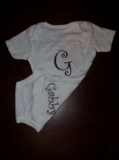 Personalized custom baby onesie  
