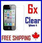 NEW Iphone 4 4G Clear Anti Glare Screen Guard Protector Film Cover