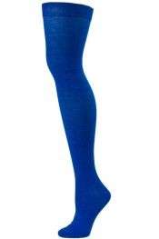 WOMENS YELETE SOLID COLORS OVER THE KNEE / THIGH HIGH SOCKS  