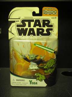MOC Star Wars The Clone Wars Yoda Action Figure  