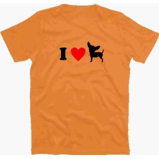LOVE CHIHUAHUA Girlie Shirt S L  Sport & Freizeit