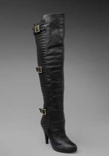 MATIKO Cadie Over The Knee Boot in Black  