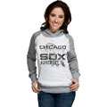 Chicago White Sox White Womens All Hooked Up Hooded Fleece Sweatshirt
