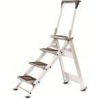 ft. Safety Step Aluminum Ladder with Bar 300 lb. Load Capacity (Type 