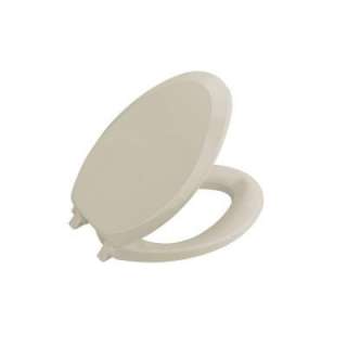   Curve Elongated Closed front Toilet Seat in Sandbar DISCONTINUED