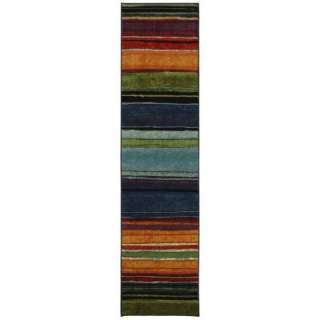 Mohawk Home Rainbow Multi 2 Ft X 8 Ft Area Rug Runner 183288 at The 
