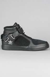 adidas The AdiRise Mid Sneaker in Black Black  Karmaloop   Global 