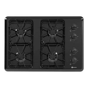 Maytag 30 in. Deep Recessed Gas Cooktop in Black MGC4430BDB at The 