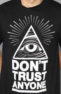 DTA The All Seeing Eye Tee in Black White  Karmaloop   Global 