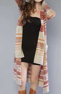 Free People The Yesterdays Smile Cardigan in Spice Combo  Karmaloop 