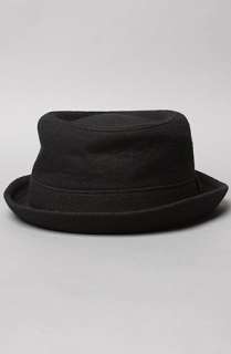 Nixon The Post Porkpie Fedora in Black  Karmaloop   Global 