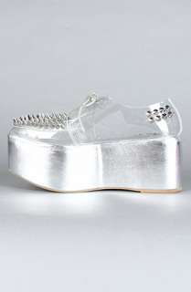   Shoe in Silver and Clear  Karmaloop   Global Concrete Culture