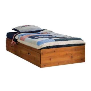   Furniture Clever Sunny Pine Twin Mates Bed 3342213 