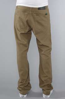 Fourstar Clothing The ONeill Standard Fit Jeans in Dark Khaki 