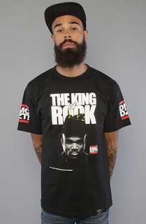 Dissizit The King Of Rock Tee in Black  Karmaloop   Global 