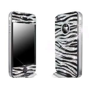 iPhone 4S / 4 Novoskins Crystal Zebra Skin  Elektronik