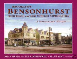 Brooklyn Bensonhurst Bath Beach NYC New York Gift Book  