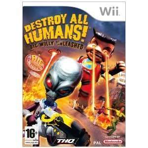 Destroy All Humans Big Willy Unleashed Wii Brand New  