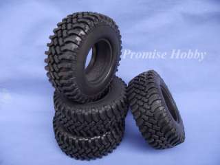 crawler tire set for 1.9 wheels 1/10 crawlers  4 pcs  