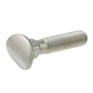 Crown Bolt Zinc Plated 5/16 in. 18 x 1 1/2 in. Curved Head Bolt 81578 