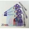 Stück 500er Euro Ersatz Schein 125%, einseitig, Spielgeld  