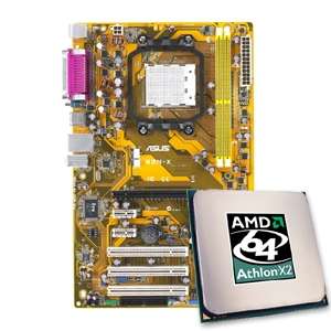 Asus M2N X Motherboard CPU Bundle   AMD Athlon 64 X2 3600+ Processor 2 