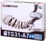 Biostar TG31 A7 Motherboard   Intel G31 + ICH7, Socket 775, ATX, Audio 