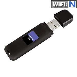 Linksys WUSB600N Dual Band Wireless N Adapter   802.11a/b/g/n, USB 2.0 