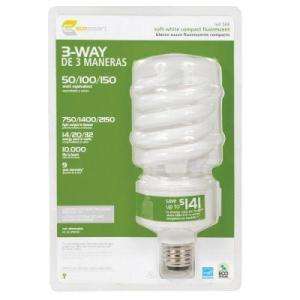 EcoSmart 32 Watt (150W) 3 Way Household CFL Light Bulb (1 Pack) (E 