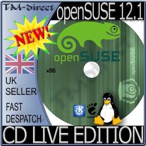 Linux openSUSE OS Latest Operating System Suse Live CD  