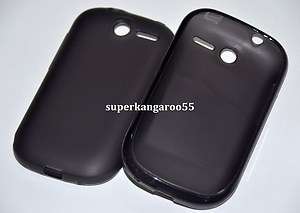 Black TPU GEL CASE For Vodafone 858 Smart Huawei U8160  