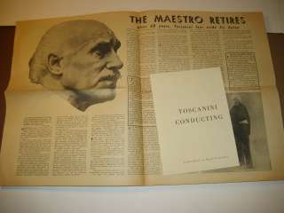 Arturo Toscanini 4 Brahms Symphonies Plus Sketchbook  