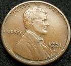 1921 S Lincoln Wheat Cent Penny ~ Choice VF / XF Detail ~ U.S. Coin 